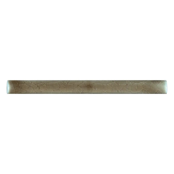 Artisan Taupe Quarter Round 5/8x6 Mldg Glossy Ceramic Mosaics