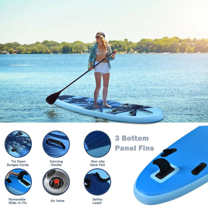Adult Youth Inflatable Stand Up Paddle Board by DirectDeals
