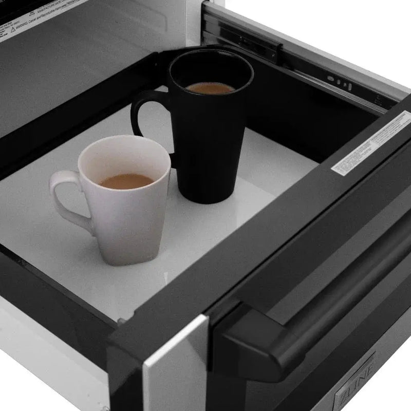 ZLINE 24" Microwave Drawer, Stainless Steel, Bronze MWDZ-1-H-MB by Farmhouse Kitchen and Bath