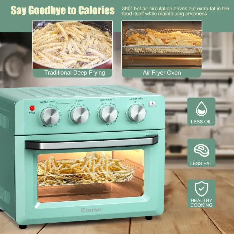 19 Qt Dehydrate Air Fryer Toaster Oven by DirectDeals