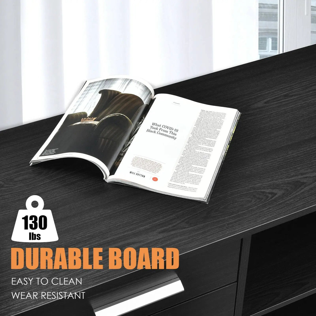 3-Drawer Mobile Lateral File Cabinet Printer Stand, photo 23 of 24