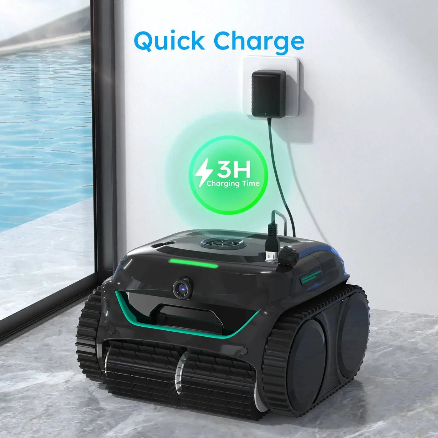 WYBOT Full Pool Solution Bundle-C2 Vision & F1 by WYBOT