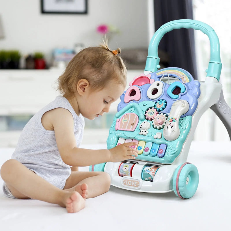Baby Sit-to-Stand Learning Walker Toddler Musical Toy by DirectDeals