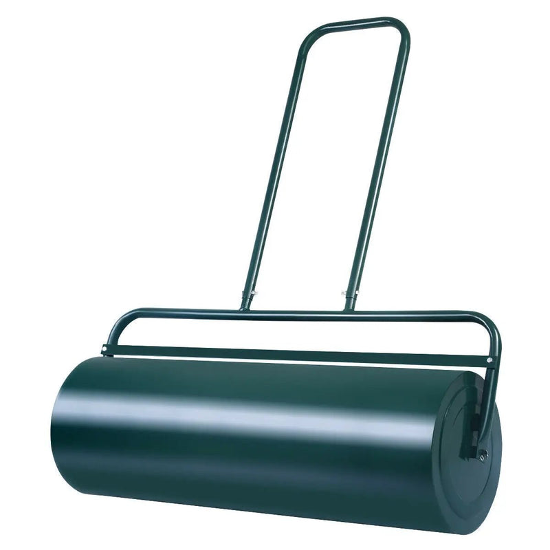 24 x 13 Inch Tow Lawn Roller Water Filled Metal Push Roller by DirectDeals