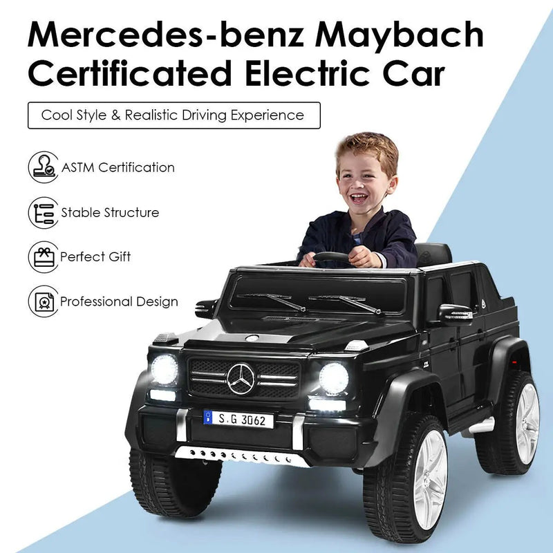 12V Licensed Mercedes-Benz Kids Ride On Car by DirectDeals