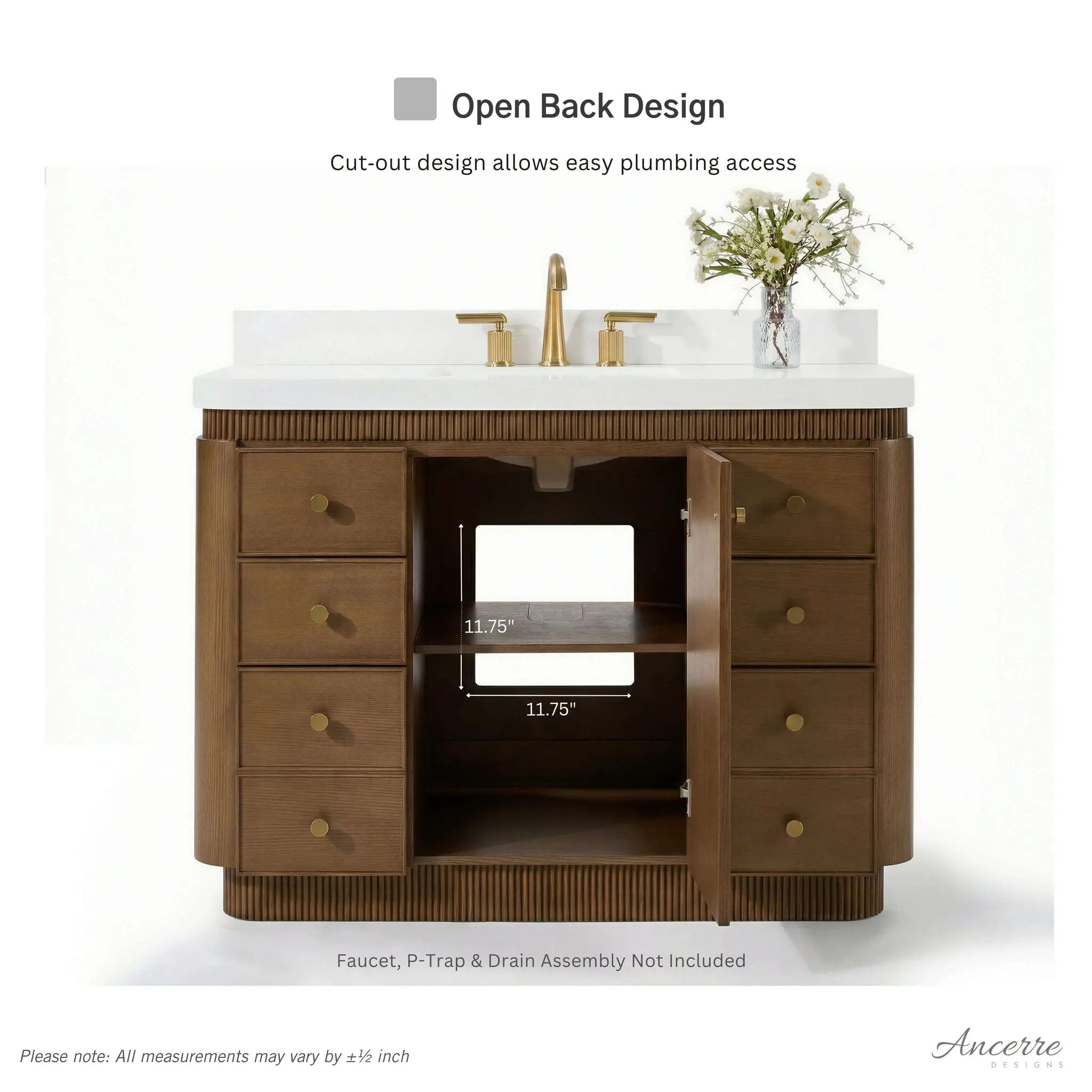 Aston 42" Bath Vanity Set by Ancerre Designs