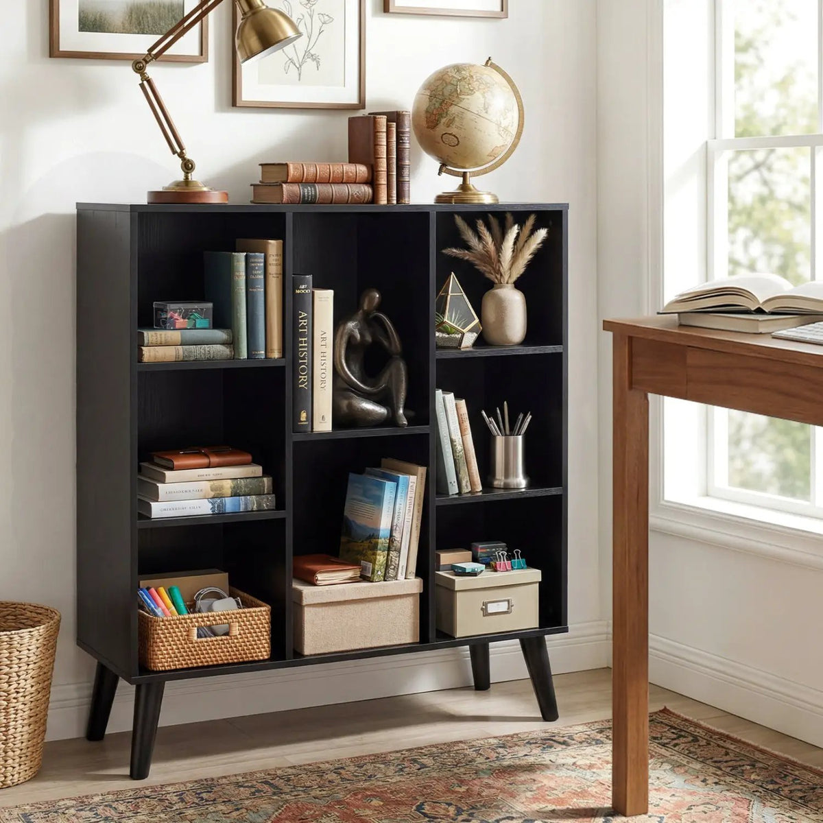 8-Cube Bookcase with Raised Support Legs, photo 2 of 16