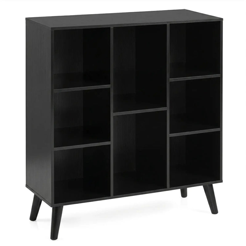8-Cube Bookcase with Raised Support Legs by DirectDeals