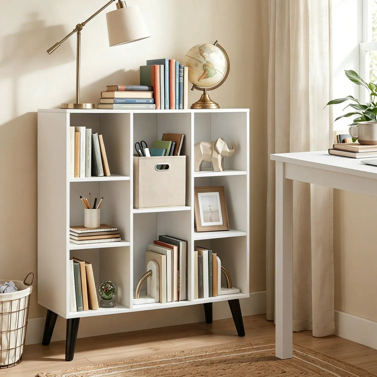 8-Cube Bookcase with Raised Support Legs, photo 9 of 16