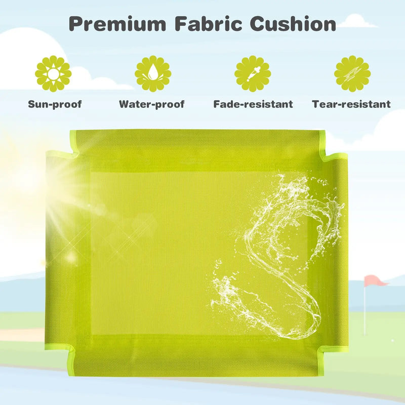 Kids Climbing Dome with Slide and Fabric Cushion for Garden Yard by DirectDeals