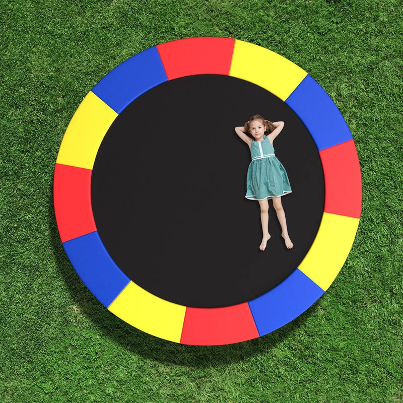 8-16 FT Trampoline Pad Replacement Safety Pad with Fixing Straps (Multicolor) by DirectDeals