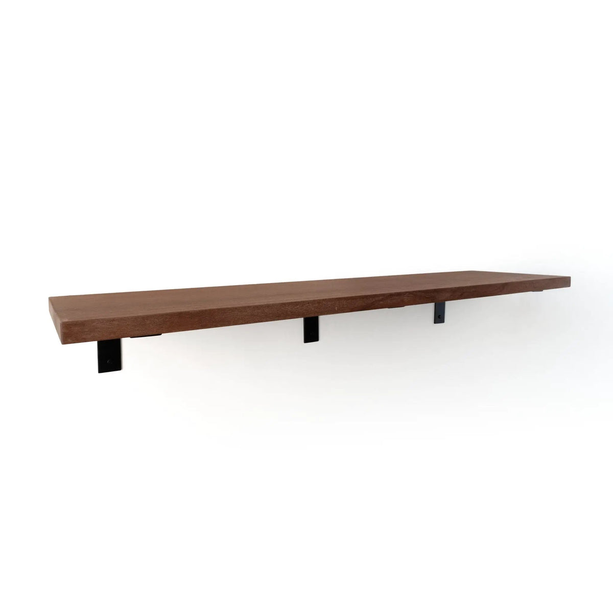 Deep Shelf with Black Steel L Brackets, photo 5 of 8
