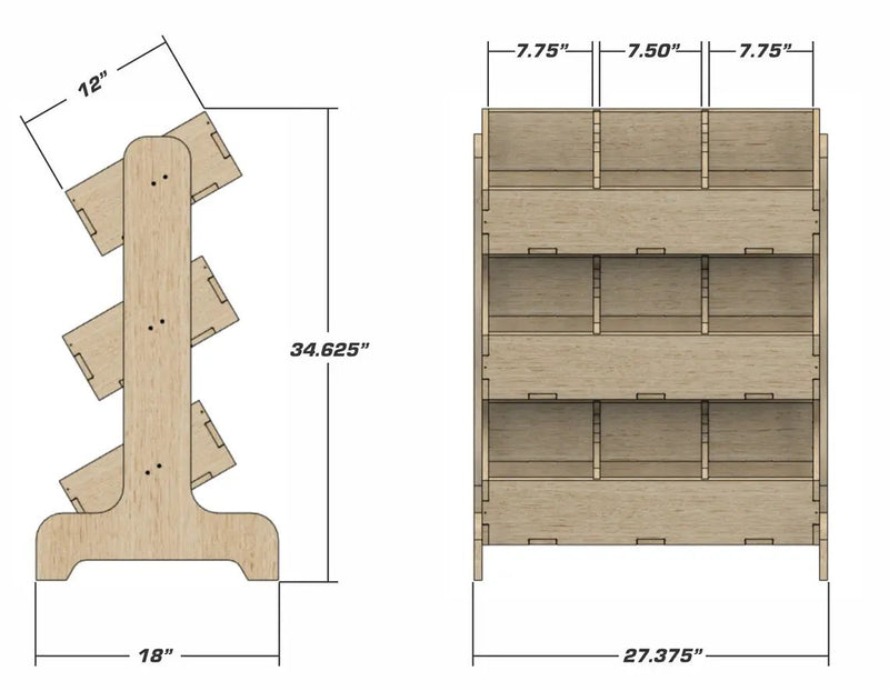 MAVERICK- Toy Organizer by Bush Acres