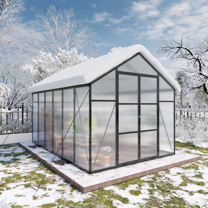Gain Height Windproof house All Season Outdoor Garden Shelter by HouseOfZazla