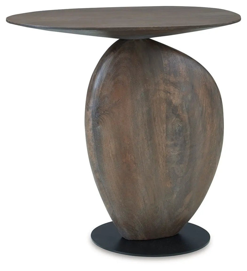 Cormmet - Accent Table - Brown / Black by Unique Piece Furniture