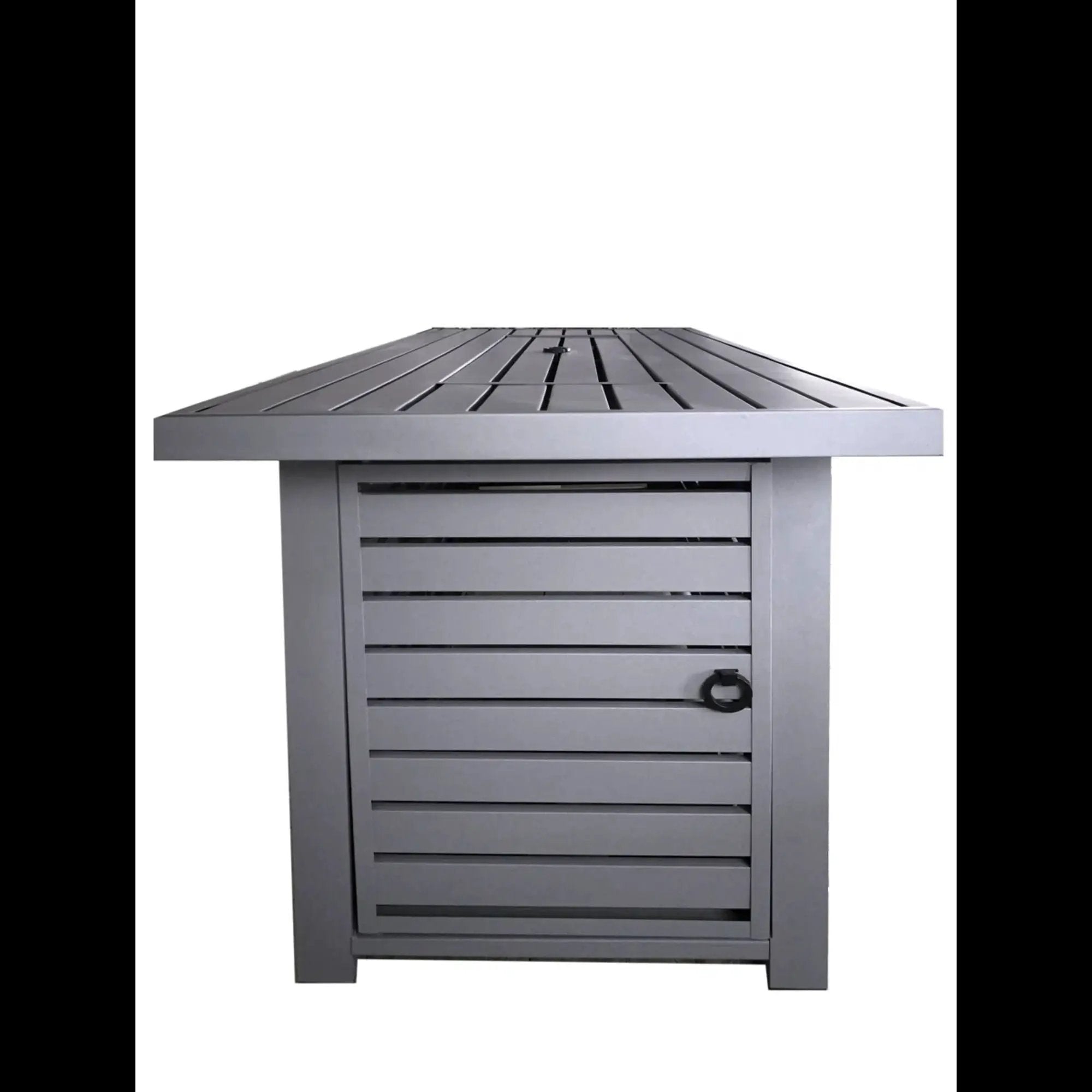 Propane / Gas Outdoor Fire Pit Table With Lid by Unique Piece Furniture