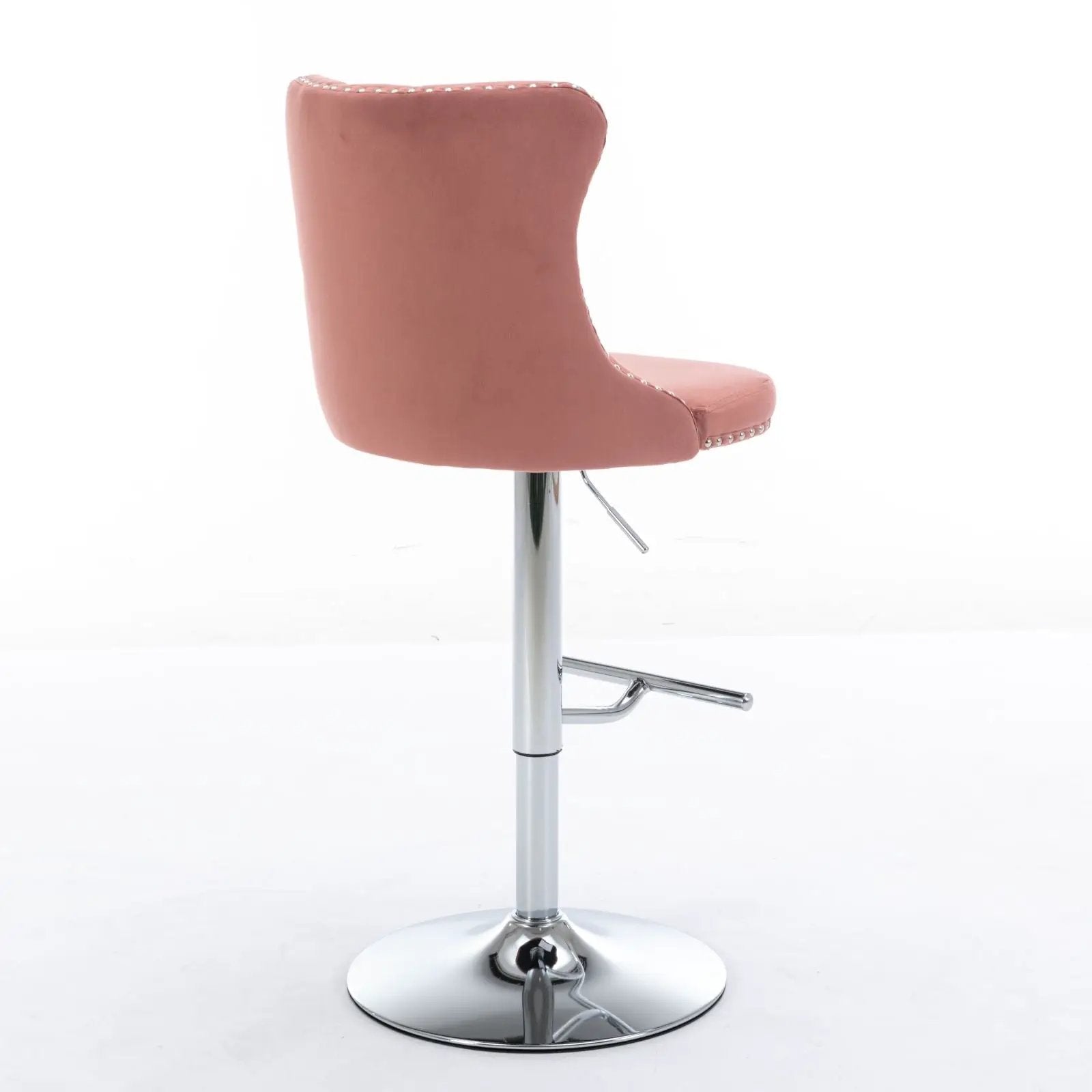 Swivel Adjustable Height Barstools Set of 2 by HouseOfZazla