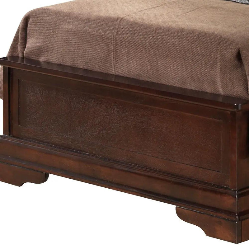 Louis Phillipe - Twin Bed - Cappuccino by HouseOfZazla