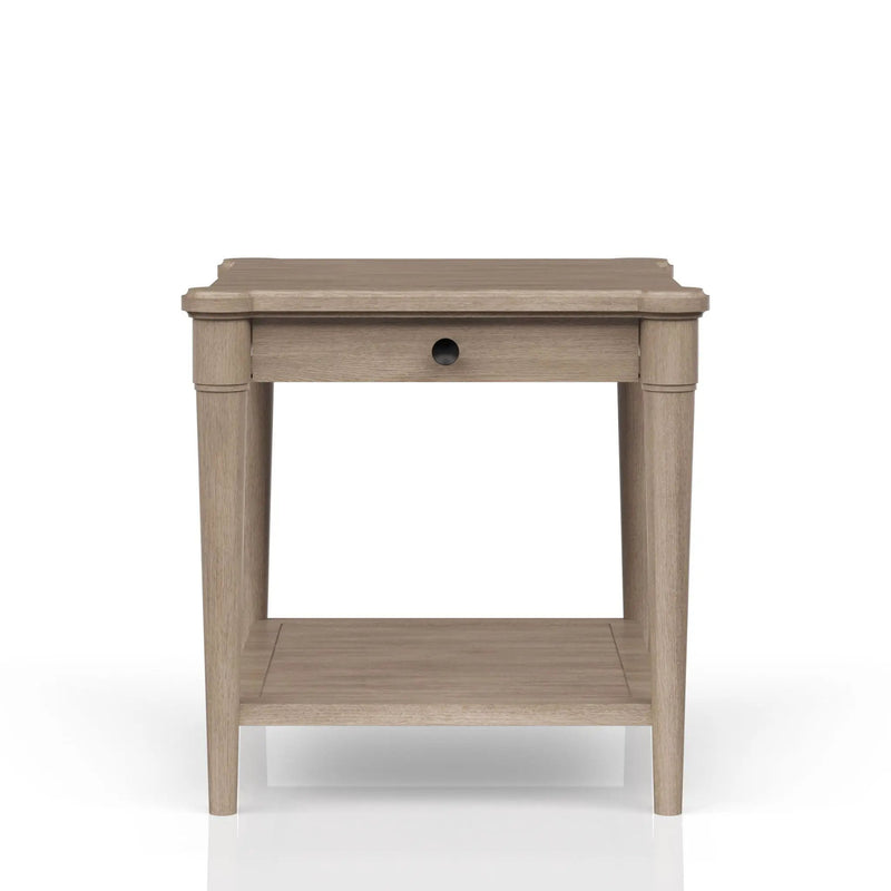 End Table With Storage Drawer by Unique Piece Furniture