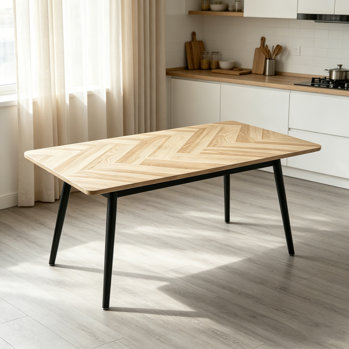 Modern Minimalist MDF Wood Color Desktop by HouseOfZazla