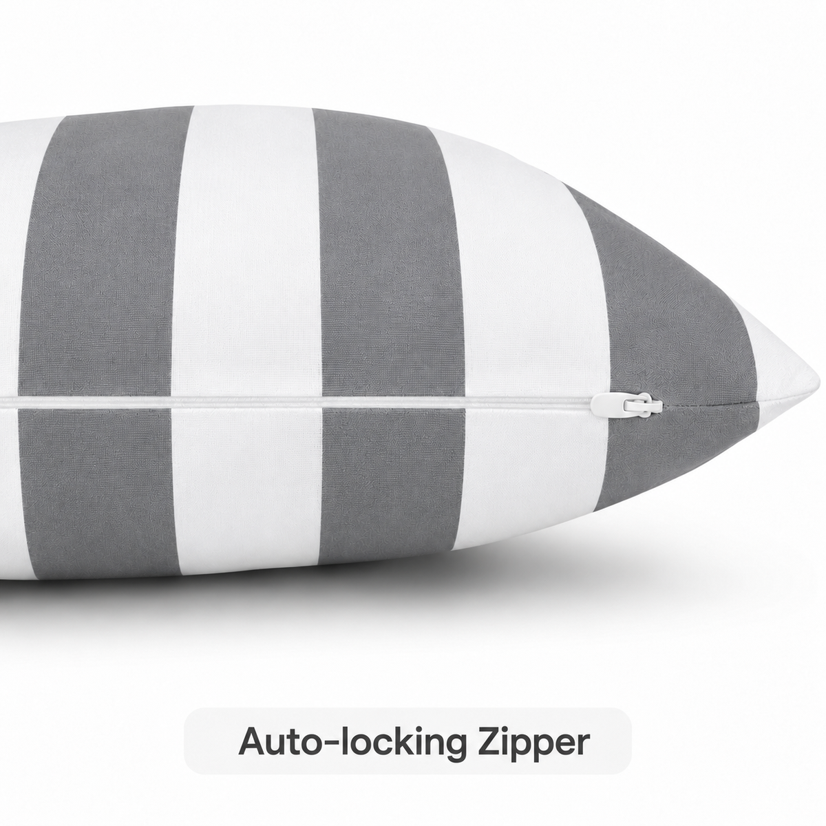 4 Pack Outdoor Lumbar Pillow Covers - 12x20 Inch, photo 9 of 10
