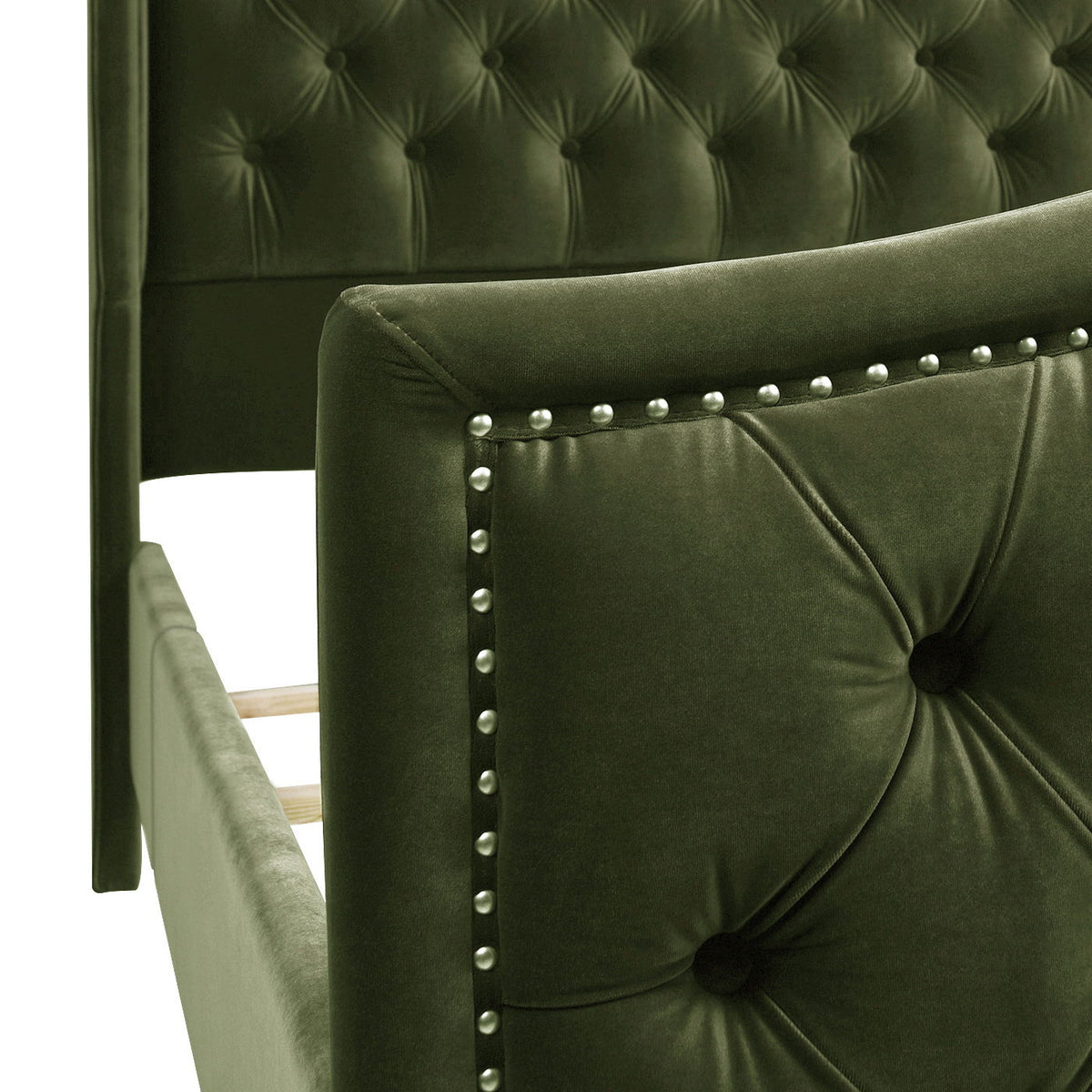 Marcella - Upholstered Shelter Headboard Bed, photo 25 of 35