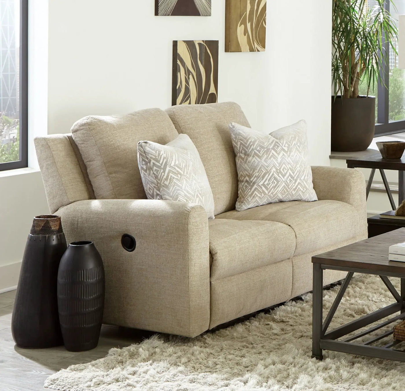 Calvin - Reclining Loveseat by Unique Piece Furniture