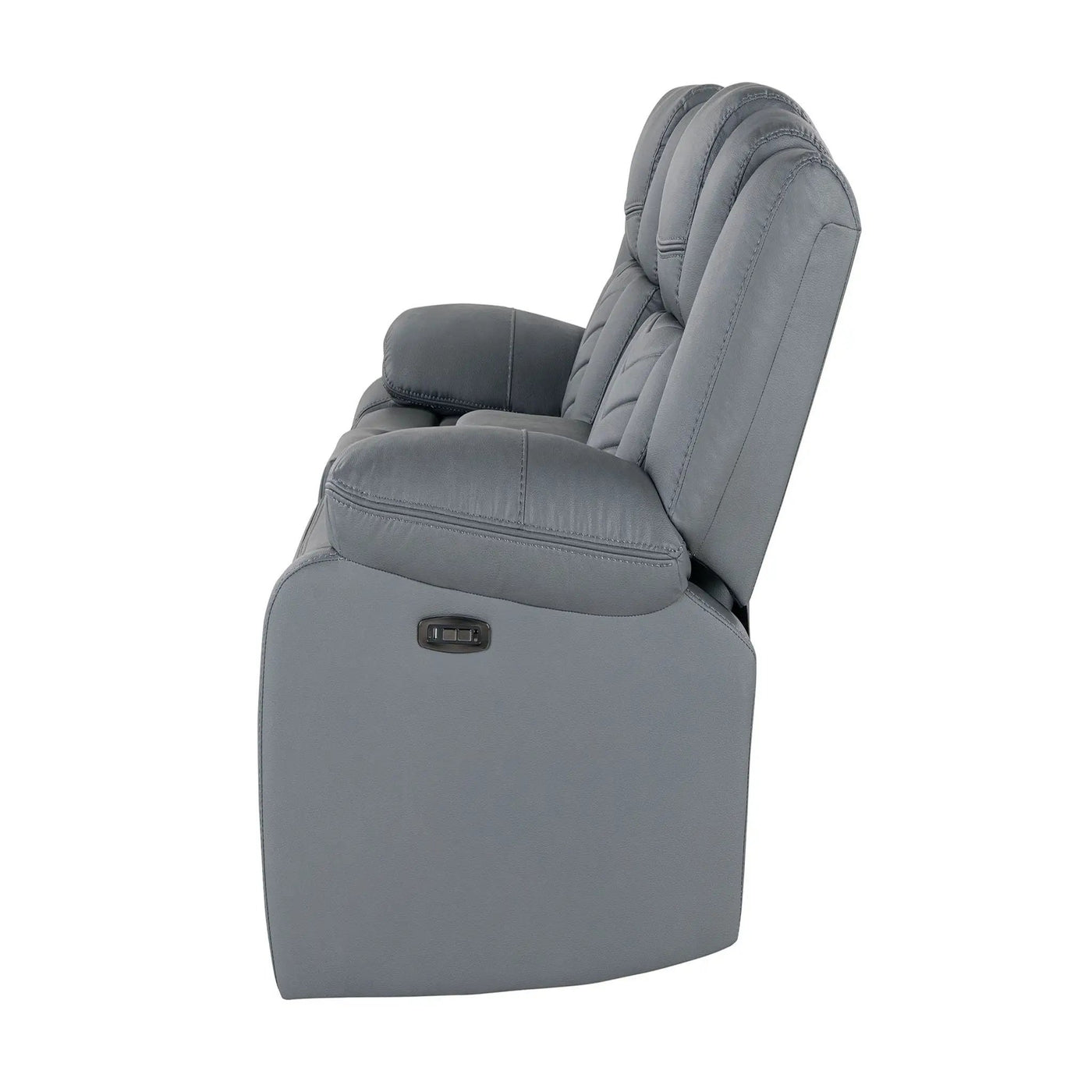 Raize - Power Living Room Set With Storage Console And Cup Holders by Unique Piece Furniture
