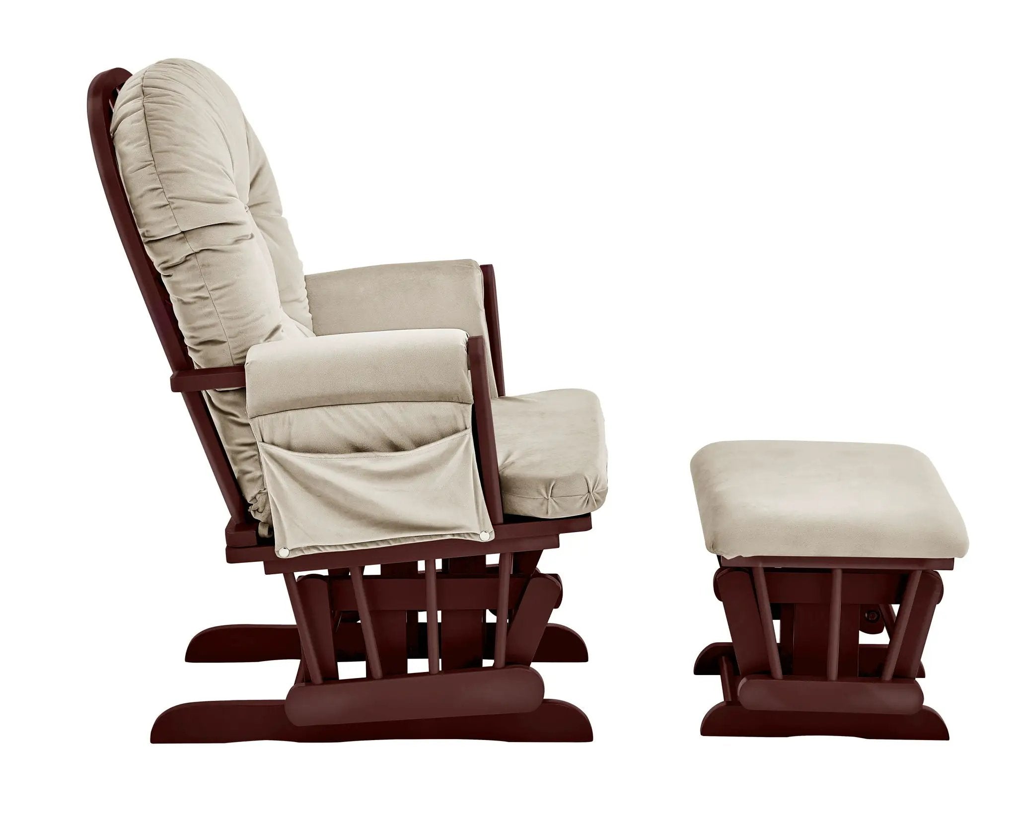Mason - Comfortable Glider And Ottoman by Unique Piece Furniture