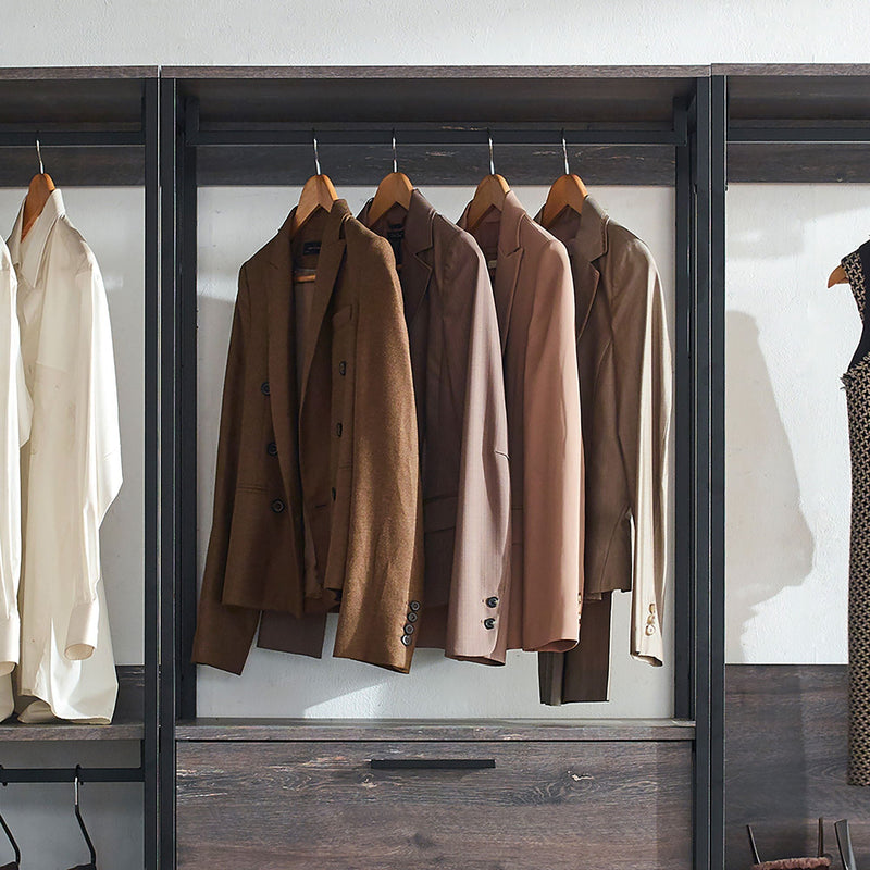 Monica - Walk-In Closet System - Rustic by HouseOfZazla
