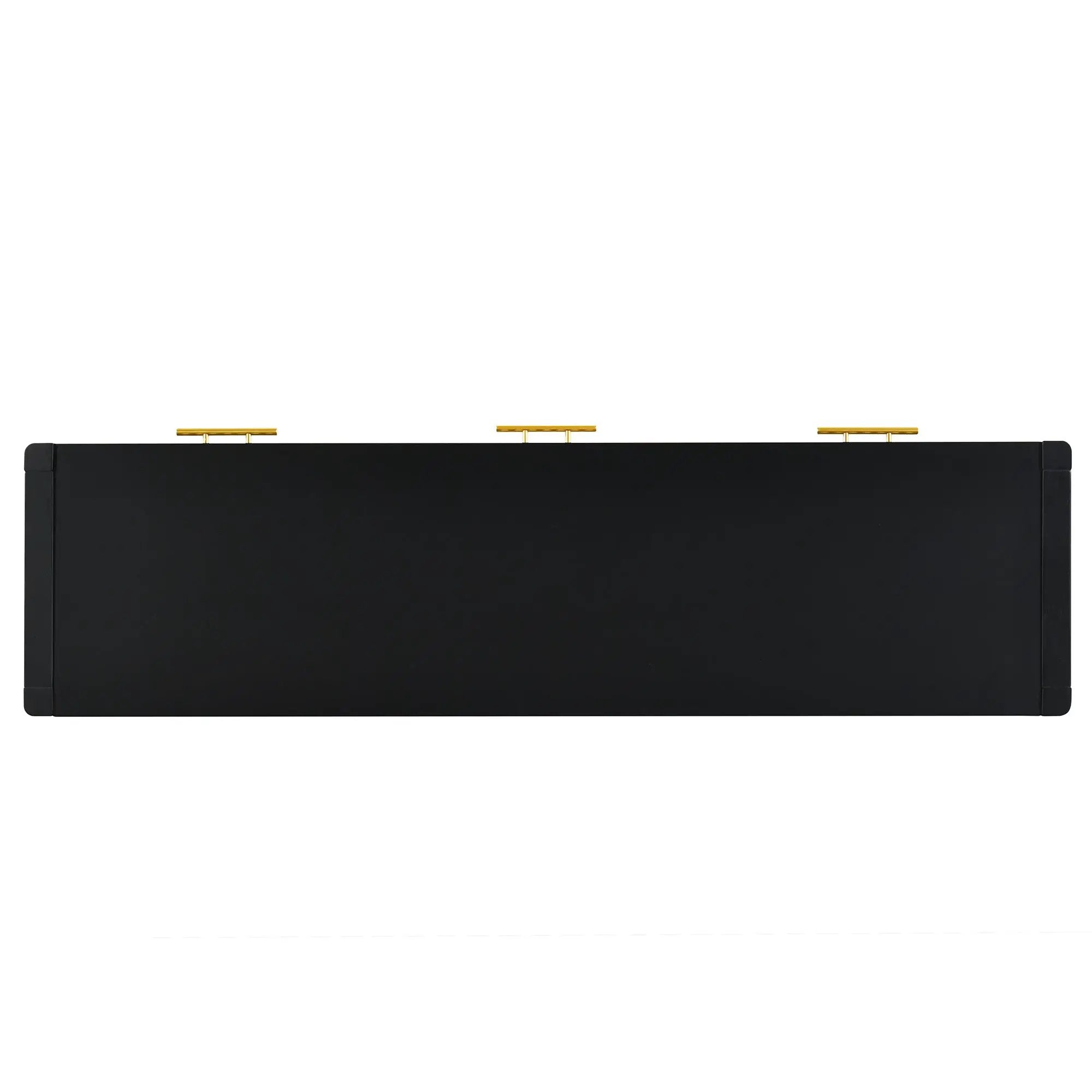 U_STYLE 60" Painted Console Table with 3 Drawers by HouseOfZazla