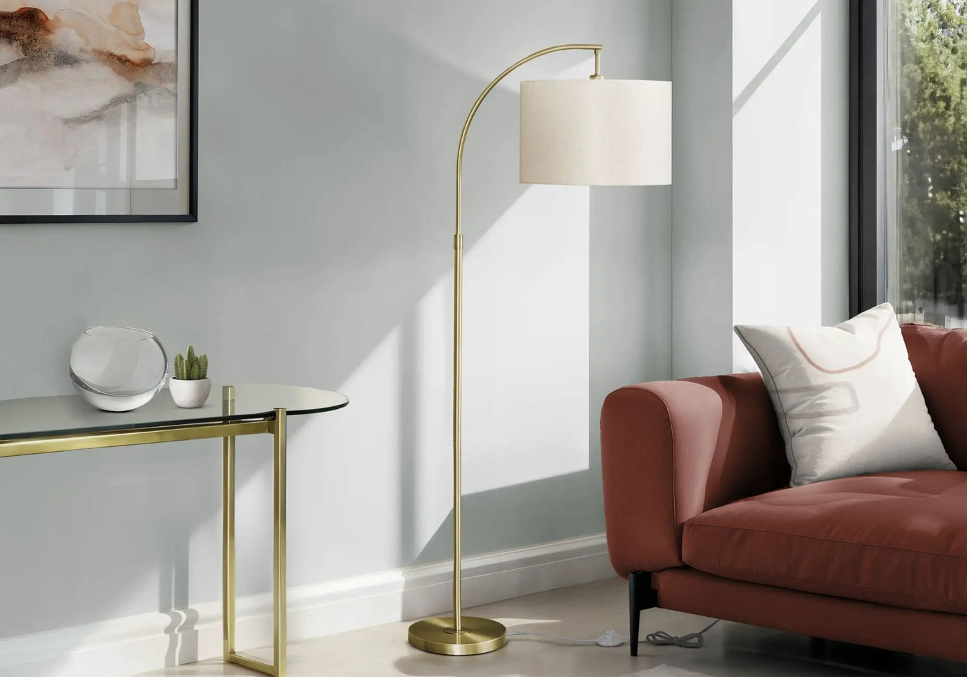 Contemporary Design Floor Lamp Lighting by Unique Piece Furniture