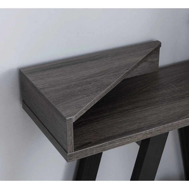 Contemporary Console Table With Two Shelves by Unique Piece Furniture