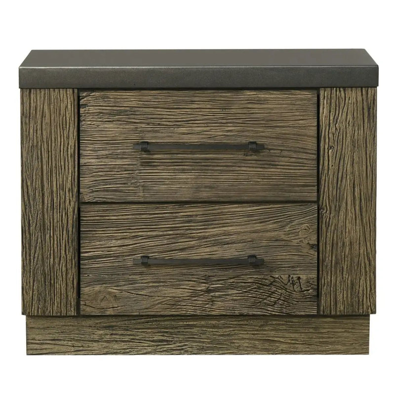 Lance - Nightstand - Tree Bark by Unique Piece Furniture