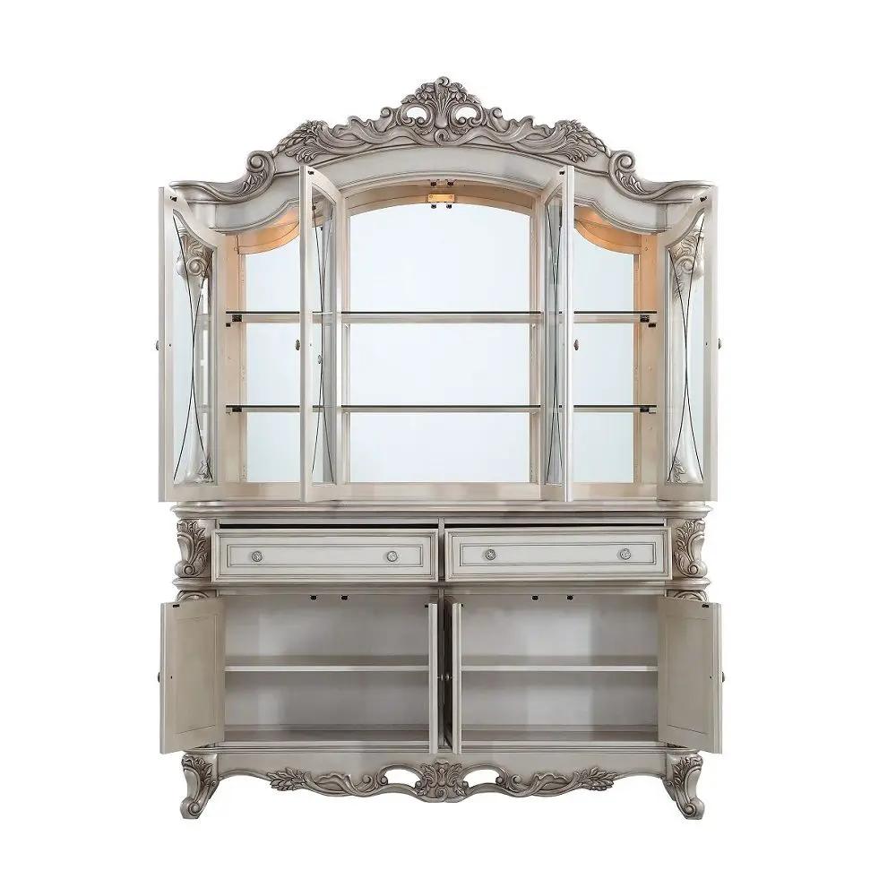 Gorsedd - Buffet & Hutch - Golden Ivory by Unique Piece Furniture