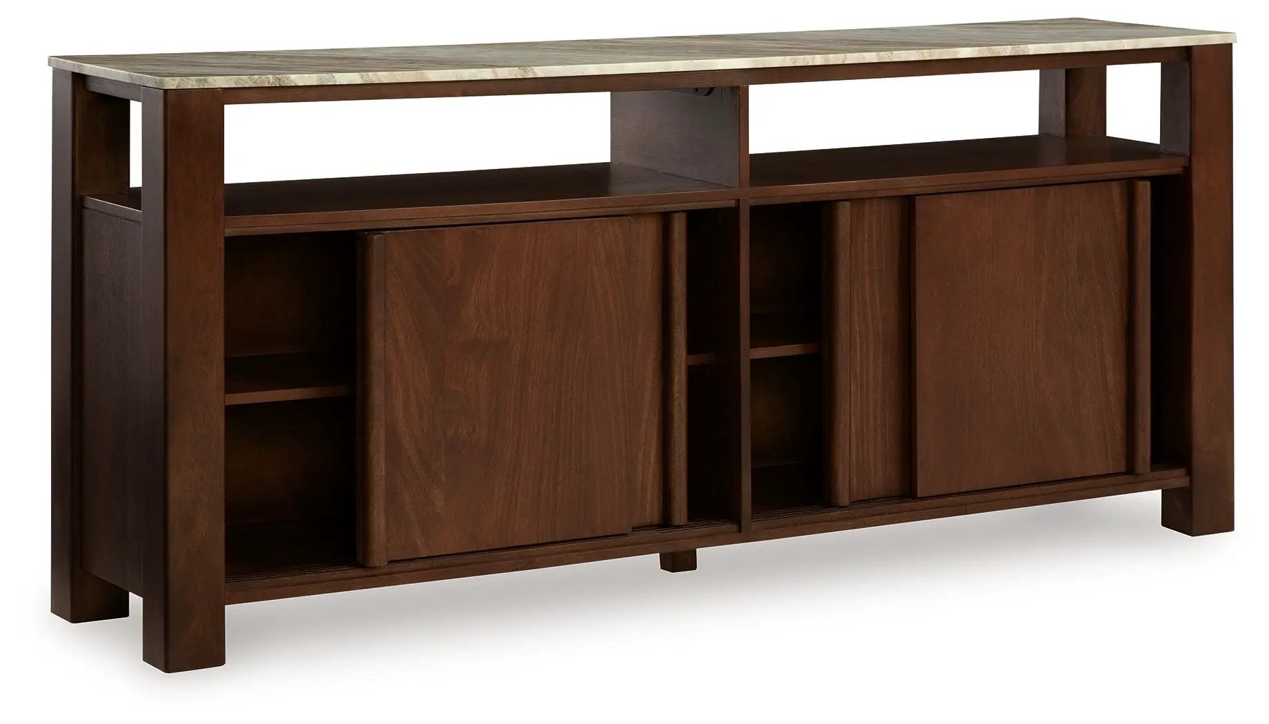 Tobinville - Accent Cabinet - Dark Brown by Unique Piece Furniture