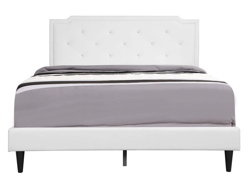 Button Tufted Bed Charming For Cozy Spaces by HouseOfZazla
