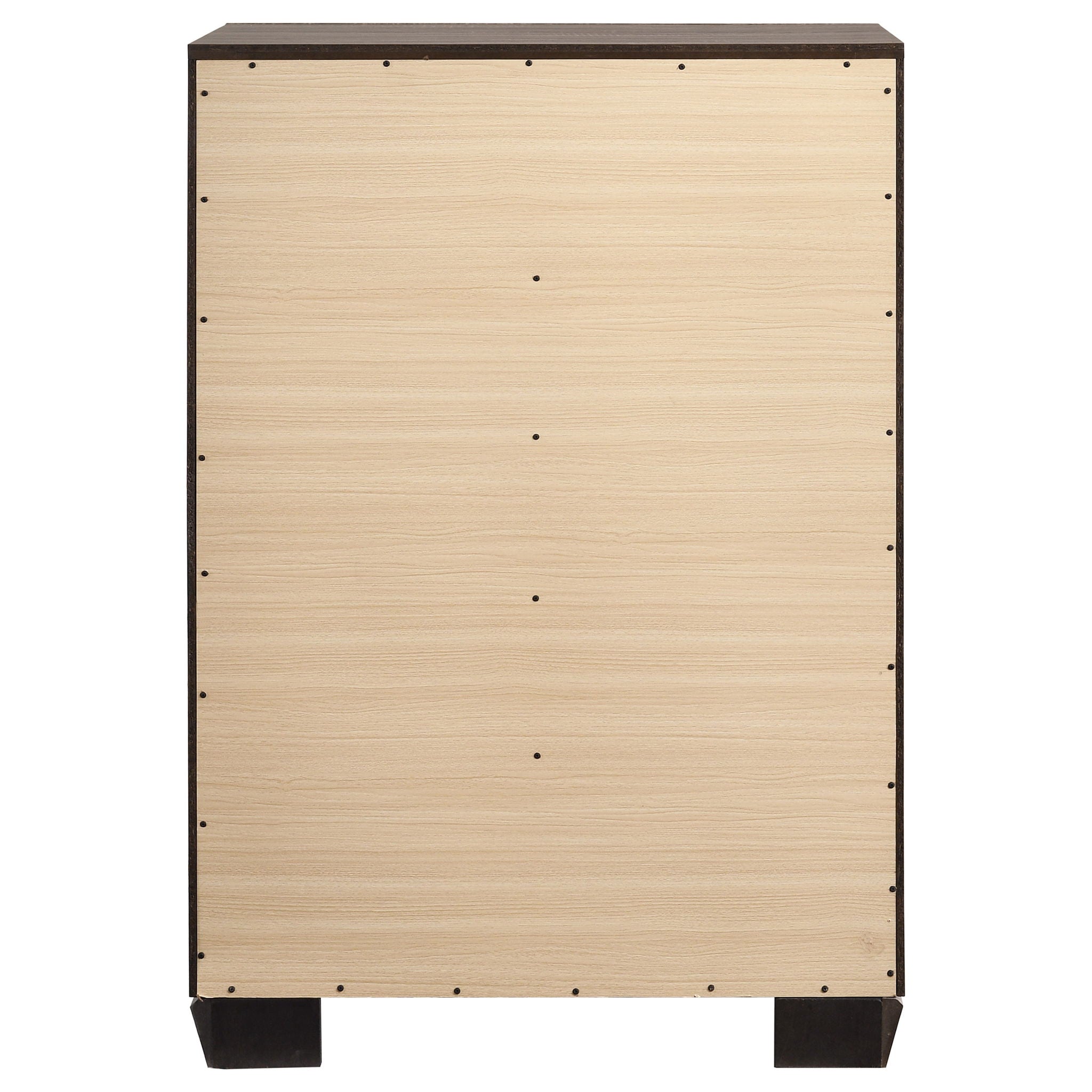 Harrison - 5 Drawer Bedroom Chest - Taupe by HouseOfZazla