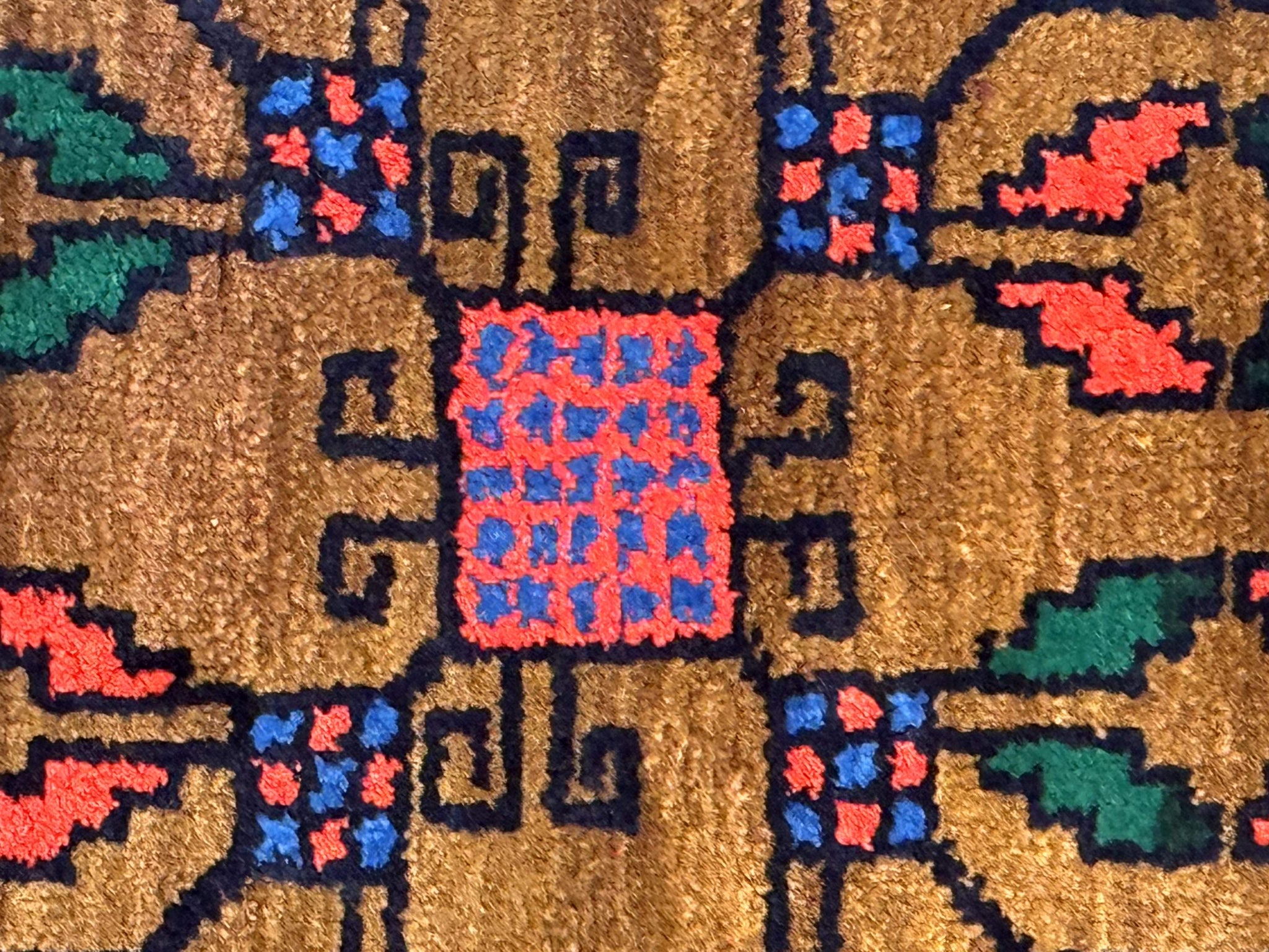 Small Persian Baluchi Rug, Tribal Rug, Brown, Multicolor by Jewel Rugs