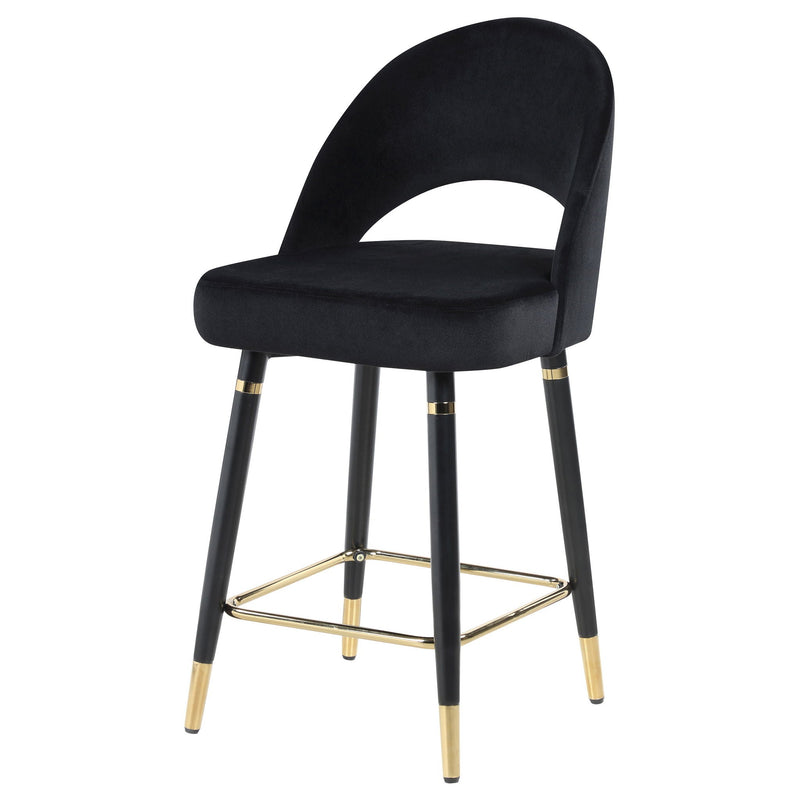 Open Back Counter Height Stools (Set of 2)