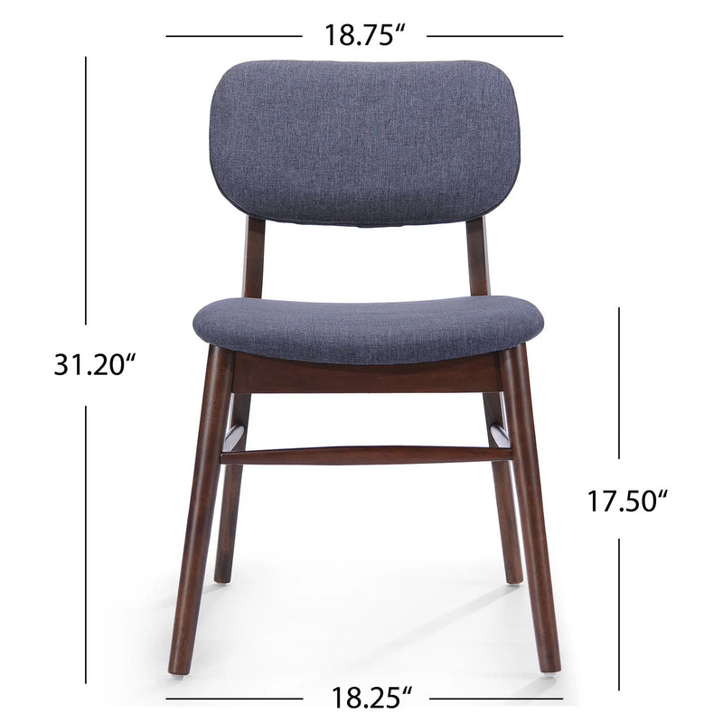 Upholstered Comfort Dining Chair (Set of 2) by HouseOfZazla