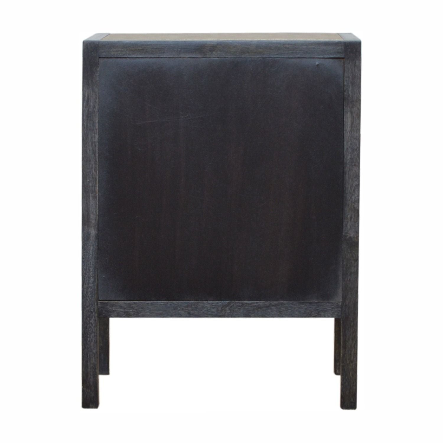 Nightstand, 3 Drawer - Black by HouseOfZazla