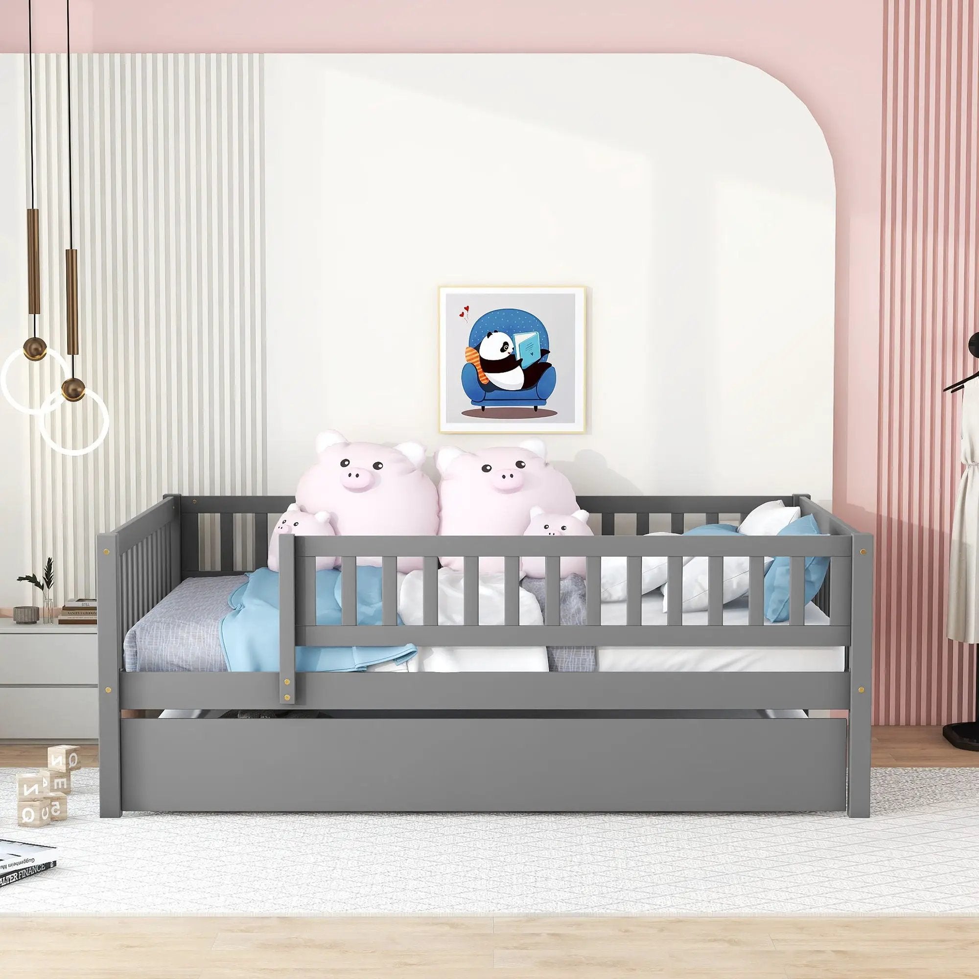 Multi Functional Wooden Daybed Bed by Unique Piece Furniture