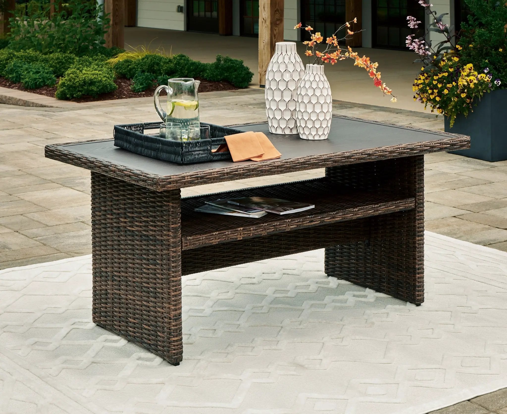 Brook Ranch - Rect Multi-use Table - Brown by Unique Piece Furniture
