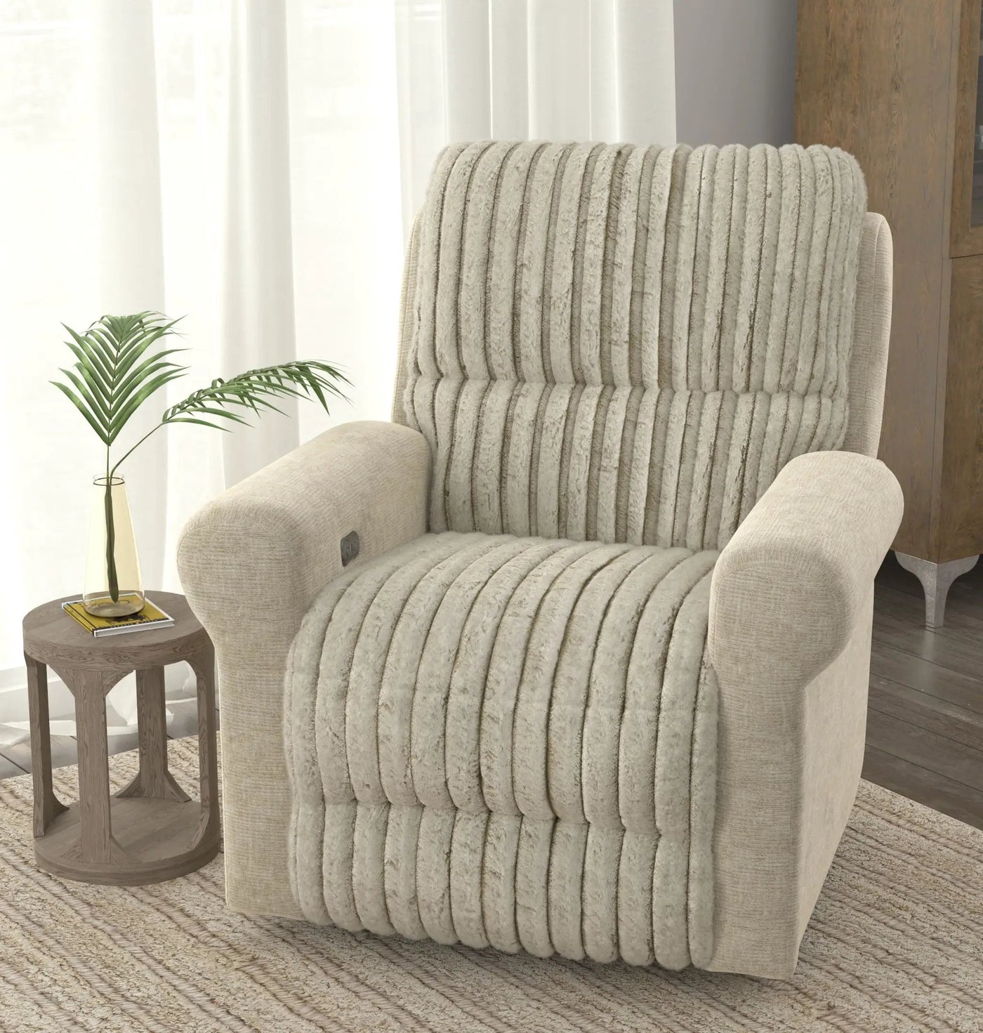 Foxy - Power Lay Flat Recliner With Zero Gravity by Unique Piece Furniture