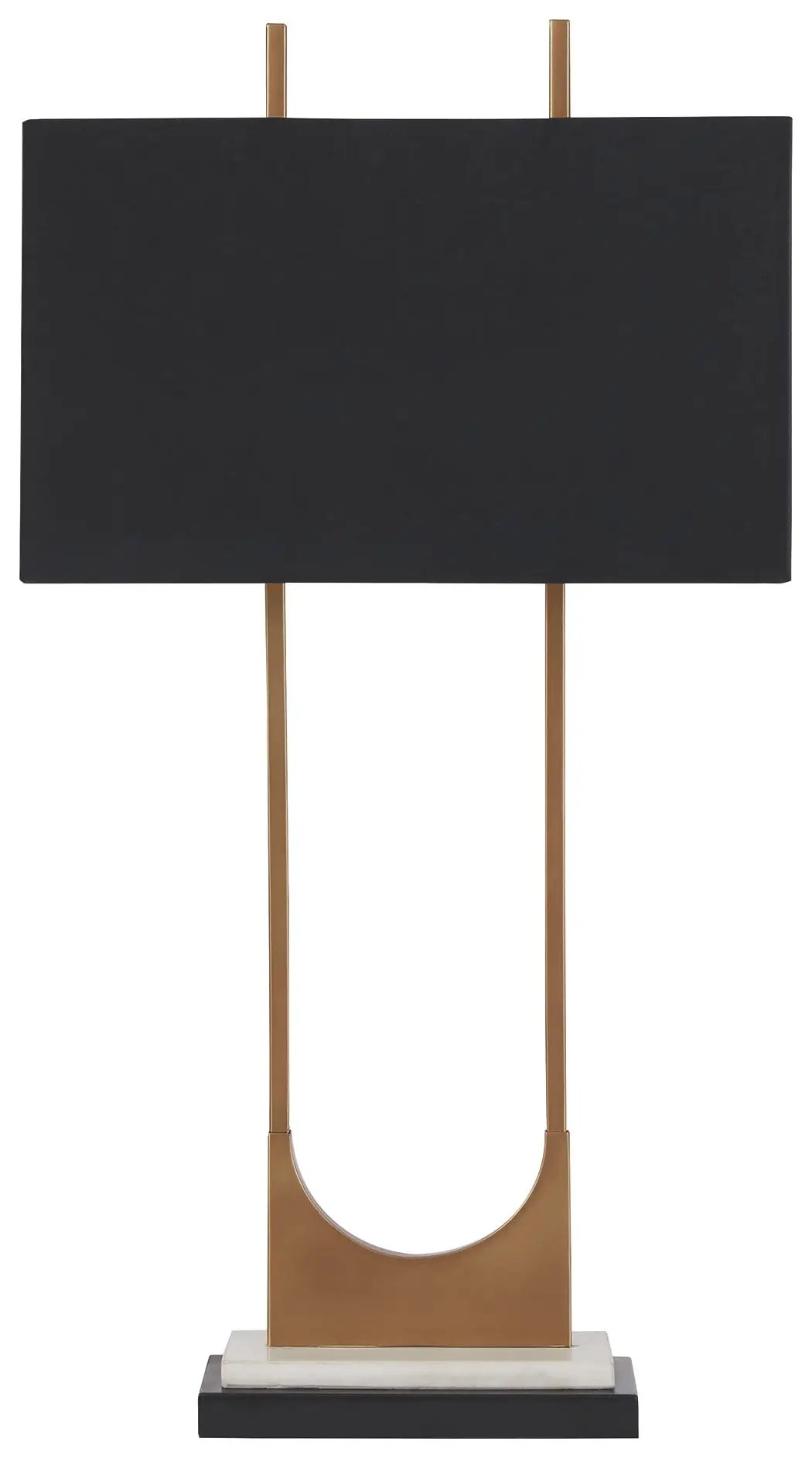 Malana - Metal Table Lamp - Brass Finish by Unique Piece Furniture