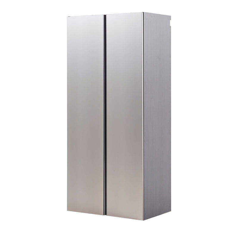 Nova Series - Wall Mounted Utility Storage Garage Cabinet - Dark Gray by HouseOfZazla