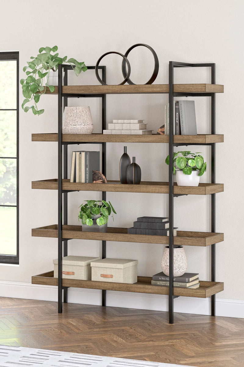 Montia - Bookcase - Light Brown by Unique Piece Furniture