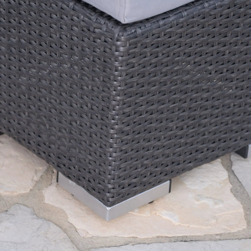 Santa Rosa Outdoor Lounge Ottoman by HouseOfZazla