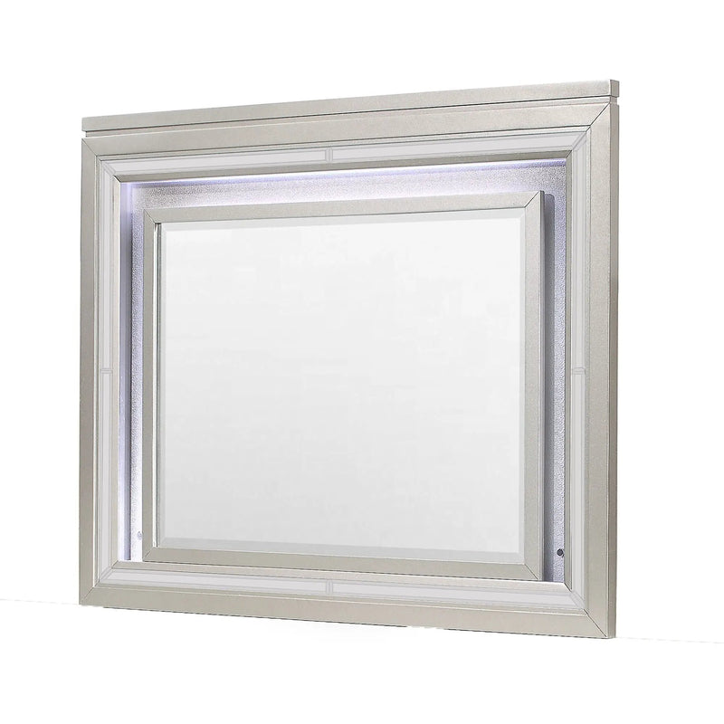 Cross - Glam Mirror With LED - Champagne by HouseOfZazla